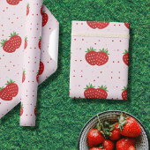Papier Cadeau Fraise