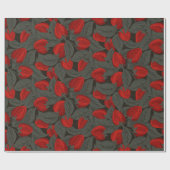 Papier Cadeau Fraise (Plat)