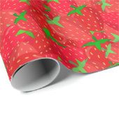 Papier Cadeau fraise Medley (Coin rond)