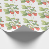 Papier Cadeau Fraises (Coin)