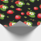 Papier Cadeau Fraises (Coin)