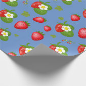 Papier Cadeau Fraises (Coin)