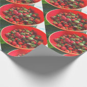 Papier Cadeau Fraises (Coin)