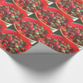 Papier Cadeau Fraises (Coin)
