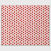 Papier Cadeau Fraises (Plat)