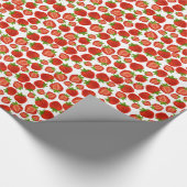 Papier Cadeau Fraises Fraise Fraise Papier d'enrobage de fraises (Coin)