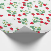 Papier Cadeau Fraisier commun (Coin)