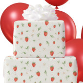 Papier Cadeau Framboise douce