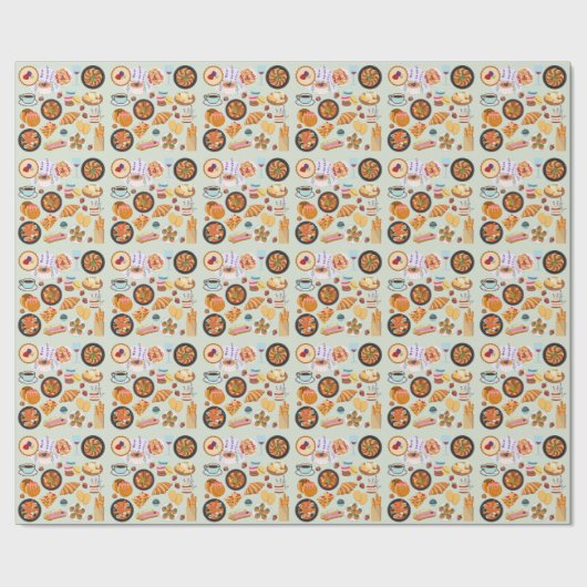 Papier Cadeau Français (Plat)