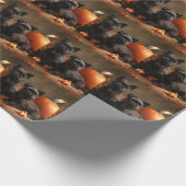 Papier Cadeau Français Chien Chien Chien Chien Chien Puppy Autom (Coin)