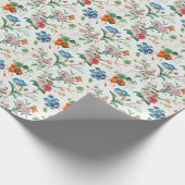 Papier Cadeau France 1830 Floral Antique Wallpaper (Coin)