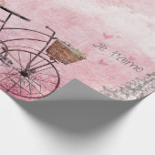 Papier Cadeau France Vintage Paris (Coin)