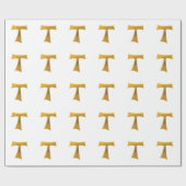 Papier Cadeau Franciscain Tau Cross Pax Et Bonum Gold Metallic (Plat)