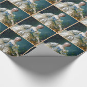 Papier Cadeau FRANCOIS BOUCHER - art de portrait de MADAME (Coin)