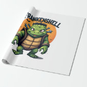 Papier Cadeau Frankenshell Turtle (Déroulé)