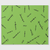 Papier Cadeau Frankenstein Stitches (Plat)