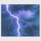 Papier Cadeau Frappe éclair choquante (Plat)