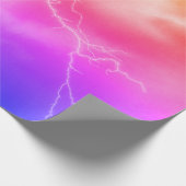 Papier Cadeau Frappe éclair choquante (Coin)