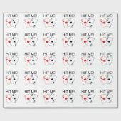 Papier Cadeau FRAPPEZ-MOI ! Nerf de boeuf (Plat)