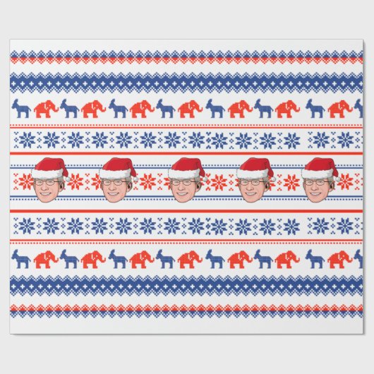 Papier Cadeau Frédéric de Noël (Plat)