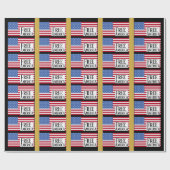 Papier cadeau Free America (Plat)