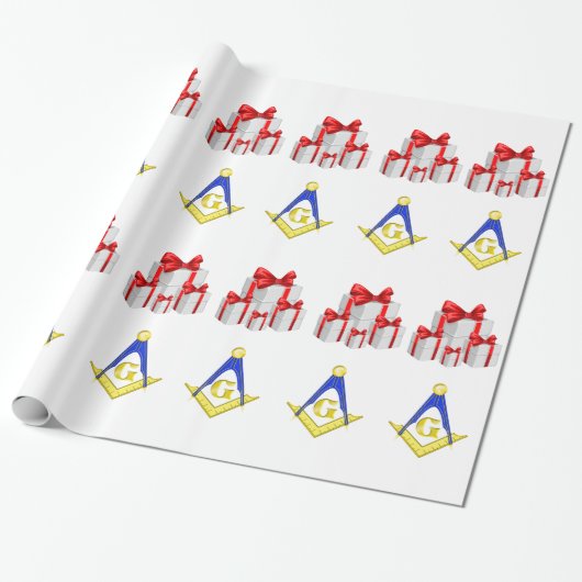 Papier Cadeau Freemason (Déroulé)