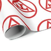 Papier Cadeau Freemason de Saint-Royal (Coin rond)