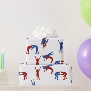 Papier Cadeau Freestyle Greco Motif de lutte romaine