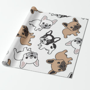 Papier Cadeau French Bulldog, Accessoires Français
