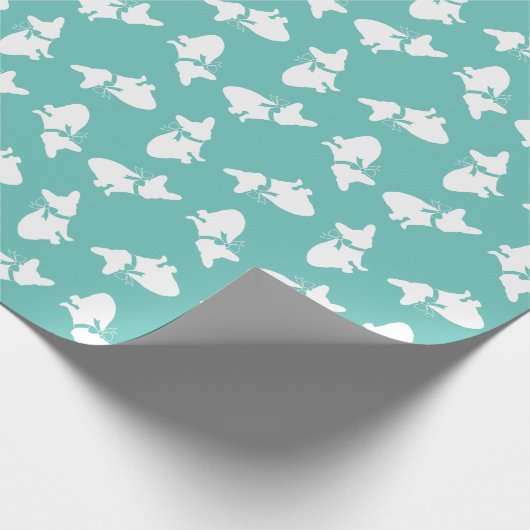 Papier Cadeau French Bulldog Frenchie Chien Chien Chien Chien Ch (Coin)