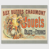 Papier Cadeau French Toy Joets Amis Poster vintage (Plat)