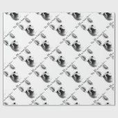 Papier Cadeau Frenchie Happy Face (Plat)