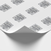 Papier Cadeau Fréquence d'onde sonore de Jésus Fréquence d'onde (Coin)