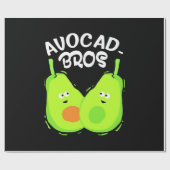 Papier Cadeau Frère Avocado (Plat)