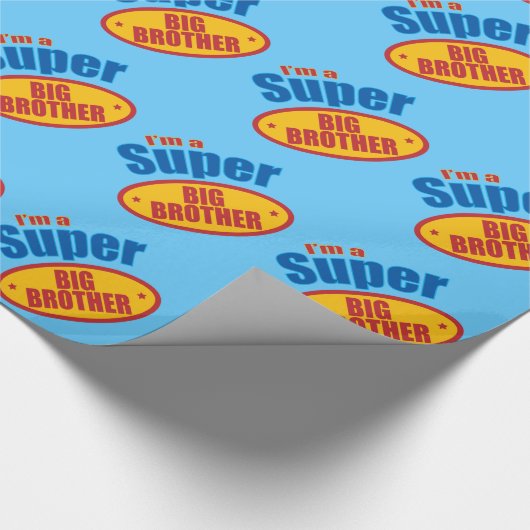 Papier Cadeau Frère superbe (Coin)