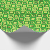 Papier Cadeau Fresh spring green modern diamond pattern (Coin)