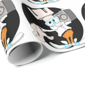 Papier Cadeau freux bboy (Coin rond)