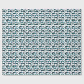 Papier Cadeau Friandises de fêtes - Glace (Solide) (Plat)