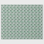 Papier Cadeau Friandises de fêtes - Menthe (solide) (Plat)