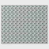 Papier Cadeau Friandises de fêtes - Pin (Solide) (Plat)