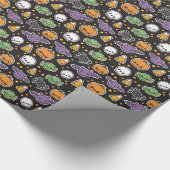 Papier Cadeau Friandises d'Halloween (Coin)