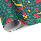 Papier Cadeau Frida Kahlo | Life Symbols (Coin rond)