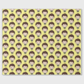 Papier Cadeau FRIENDS™ | Chandler Chibi (Plat)