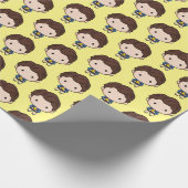 Papier Cadeau FRIENDS™ | Chandler Chibi (Coin)