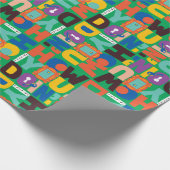 Papier Cadeau FRIENDS™ | Comment vas-tu Modèle Vif (Coin)