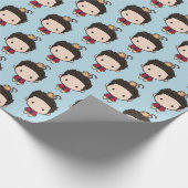 Papier Cadeau FRIENDS™ | Ross Chibi (Coin)