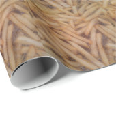Papier Cadeau Fries françaises délicieuses (Coin rond)