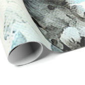 Papier Cadeau Frisky Appaloosa Mare Watercolour (Coin rond)