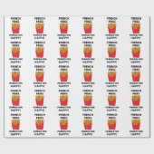 Papier Cadeau Frites Me Rends Heureux Frites (Plat)