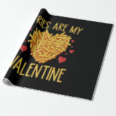 Papier Cadeau Frites Sont Mon Valentin (Déroulé)